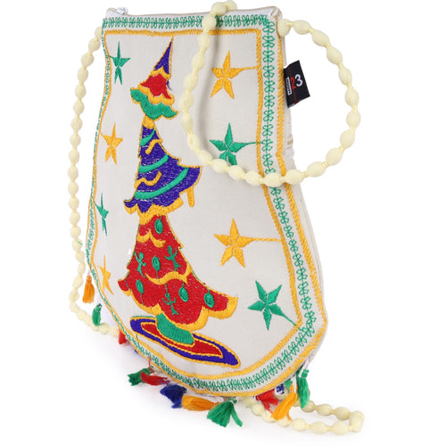 Boho Embroidered Side Bag