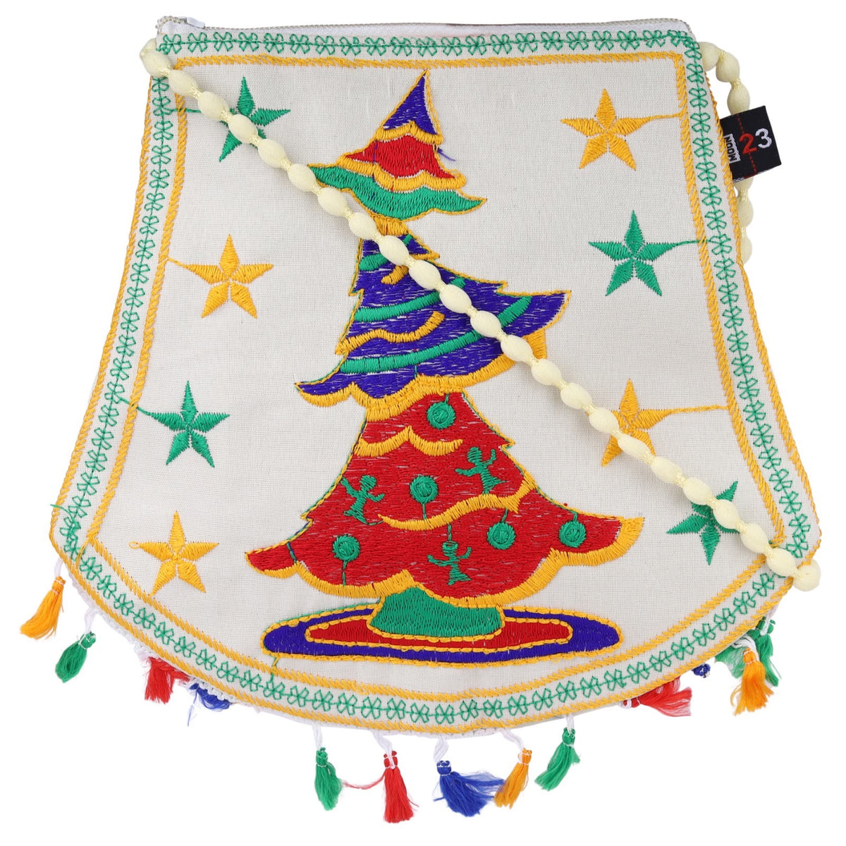 Boho Embroidered Side Bag