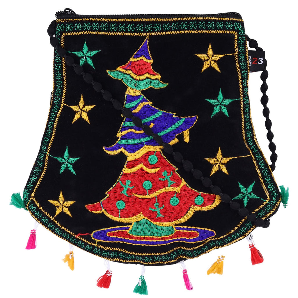 Boho Embroidered Side Bag