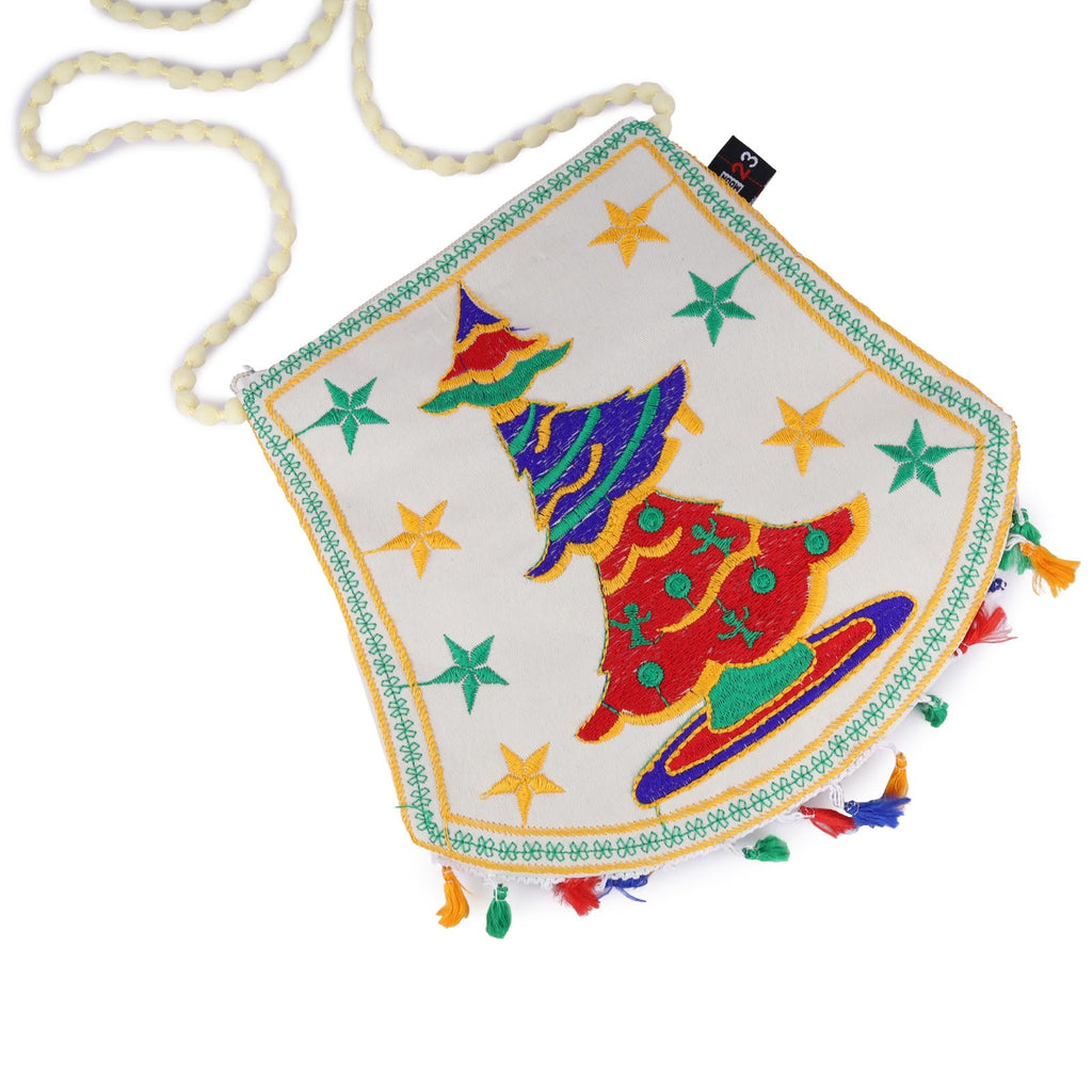 Boho Embroidered Side Bag